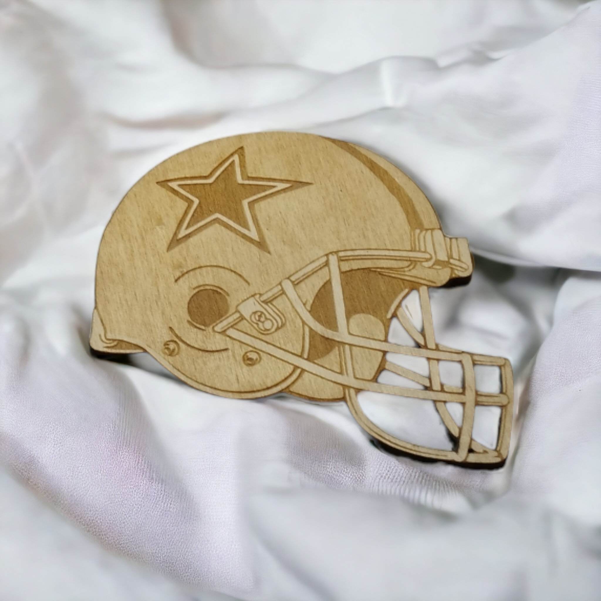 NFL Wooden Coasters - Handmade Gift - Housewarming - Wood Kitchenware