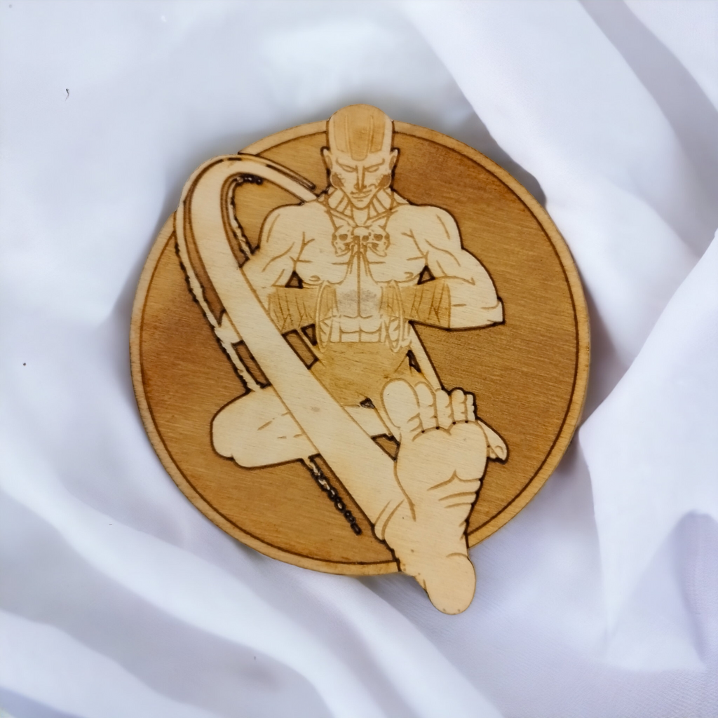 Set of 6 Street Fighter Wooden Coasters - Handmade Gift - Housewarming - Wood Kitchenware