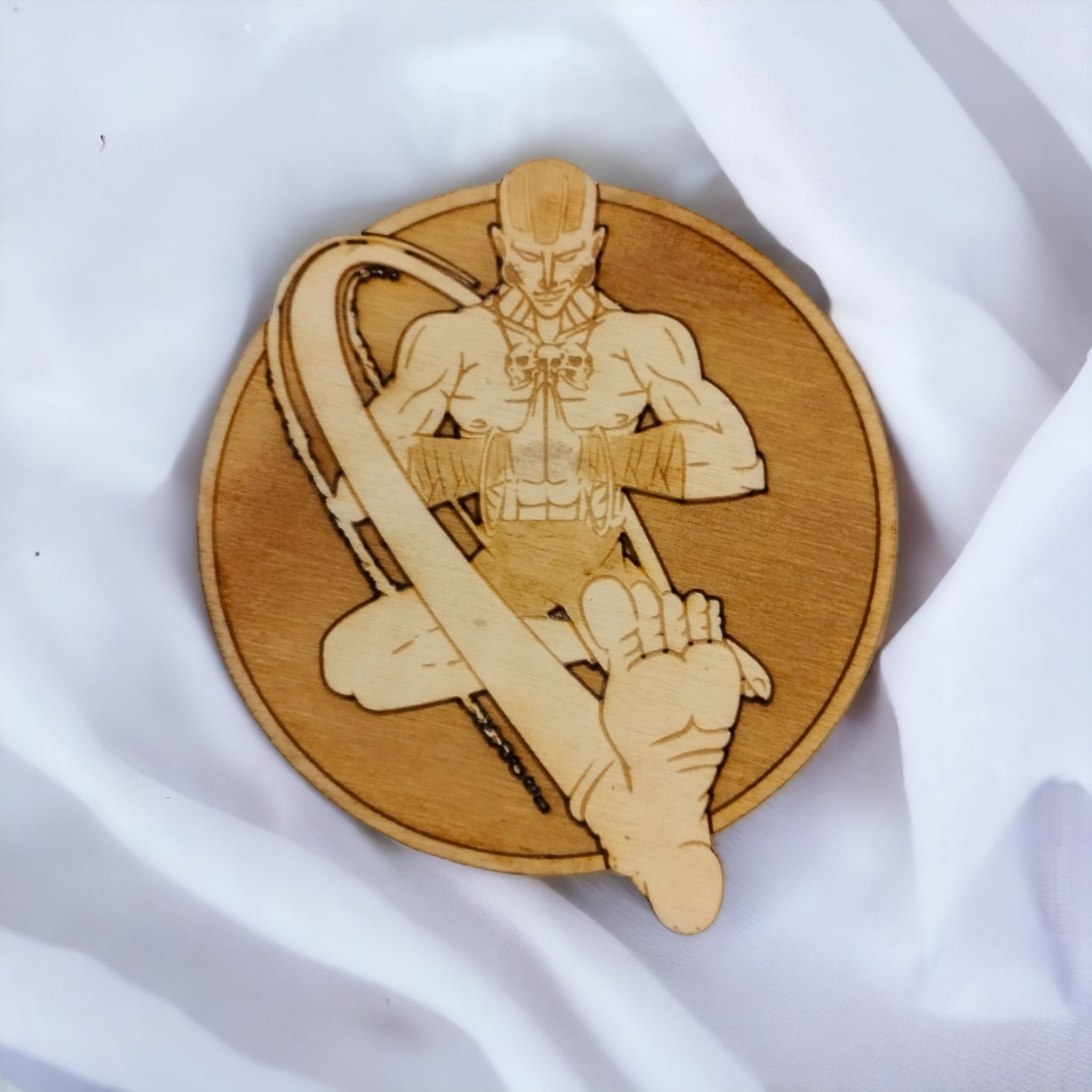 Set of 6 Street Fighter Wooden Coasters - Handmade Gift - Housewarming - Wood Kitchenware