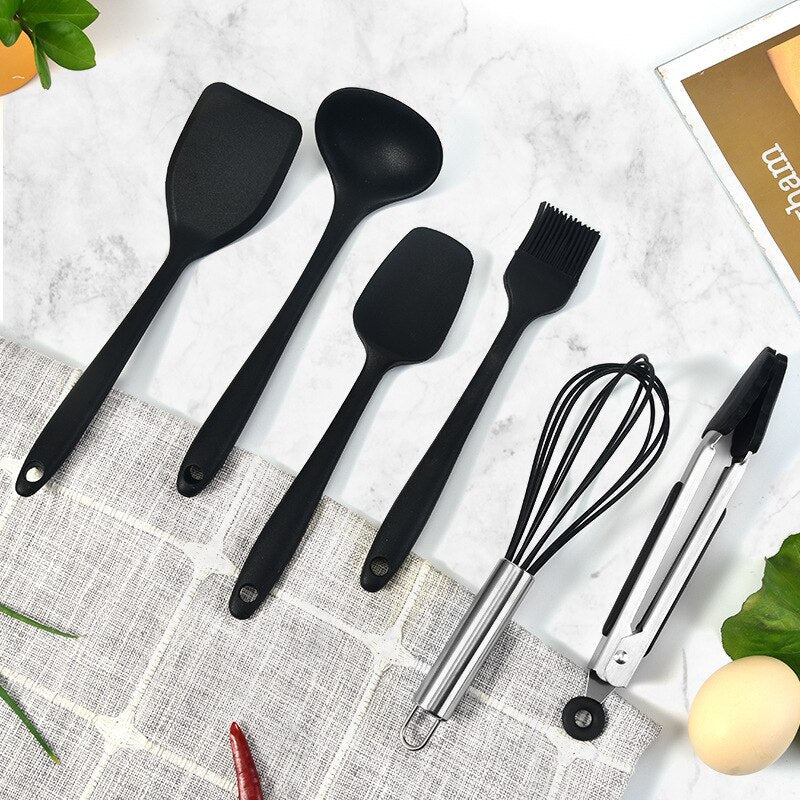 Silicone Mini Cooking and Baking Utensils Set