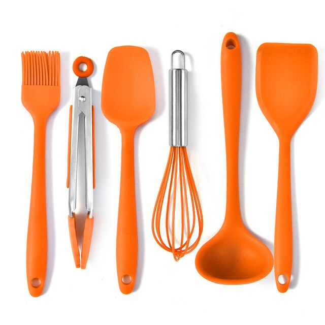 Silicone Mini Cooking and Baking Utensils Set