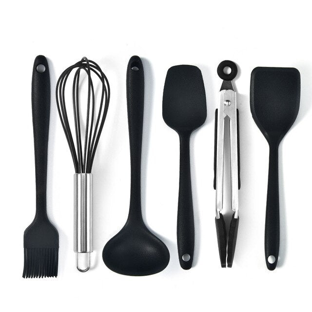 Silicone Mini Cooking and Baking Utensils Set